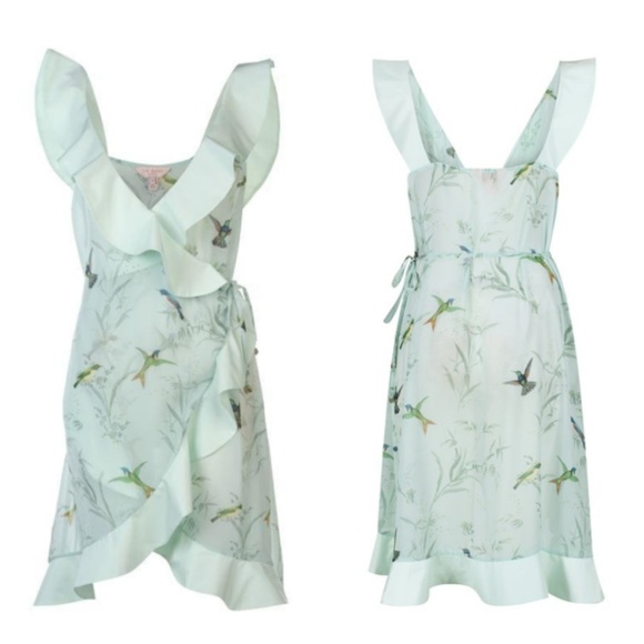 Ted Baker Other - 🍒NWT🍒 TED BAKER  FORTUNE WRAP COVER UP DRESS